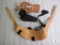 New Hunter suede lined leather shoulder holster, fits revolvers up to 4