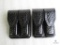 2 new Hunter leaather double mag pouches, fits staggred mags like Beretta 92, Ruger, Glock