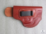 New leather inside waist band holster fits S&W J frame models 642,36,60 and similar