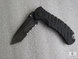 New U.S. Army spring assist tactical folder with belt clip