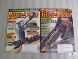 Assortment of vintage gun and hunting books