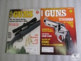 Assortment of vintage gun and hunting books