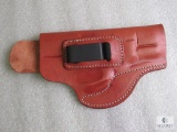 New leather inside waist holster fits CZ 75 and similar