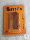 New Herrett's 1911 officers wood grips