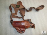 Desantis leather shoulder holster Sig P220