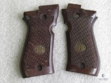 Factory Beretta 92 wood grips