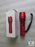 Bell and Howell tactical flashlight with strobe, zoom and constant on