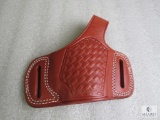 New leather pancake holster fits Taurus 24/7 and similar autos