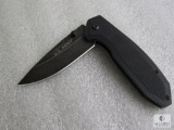 New U.S. Army spring assist tactical folder with belt clip