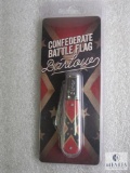 New Barlow 2 blade confederate flag pocket knife