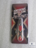 New Barlow 2 blade confederate flag pocket knife