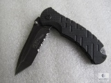 New U.S. Army spring assist tactical folder with belt clip