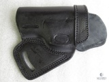 New leather small of back holster, fits Taurus 24/7 and similar autos