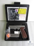 Stainless Kahr T40 tactical .40 S&W semi auto
