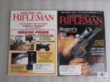 Assortment of vintage gun and hunting books