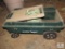 Ames Planter Wagon and 2 Plastic Trashcans