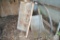 Vintage metal swing & Large metal Firewood Rack