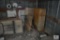 Shed Contents Wheel barrow, Folding Tables, file Cabinet, Step ladder