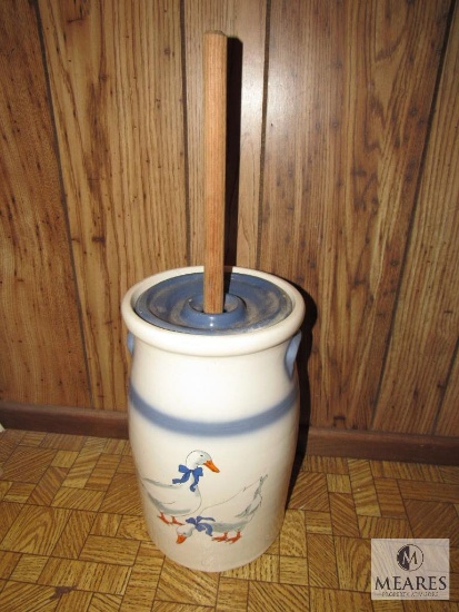 Butter Churn Vintage Pottery