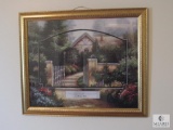 Psalms 23:6 Cottage Print Framed approximately 20