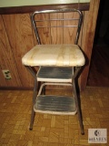 Vintage Cosco Metal Step Stool Bar stool chair