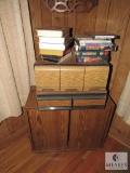 Cabinet and Large Lot VHS Tapes Movies