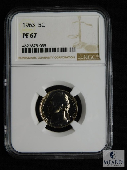 NGC Graded - 1963 Jefferson Nickel