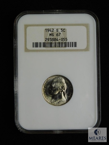 NGC Graded - 1942 Jefferson nickel