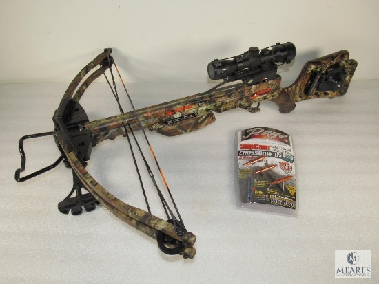 Wicked Ridge Ten Point Invader HP Crossbow with New Rage Broadheads