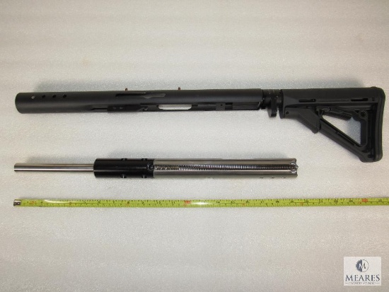 9mm Stainless Steel Rifle Barrel Upper & Sliding Stock