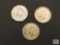 Lot (3) 1968 Kennedy Half Dollars Coins