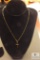 14K Yellow Gold Necklace with Cross