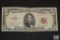 Red Seal 1963 USD $5 Note