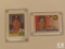 Lot of (2) Vintage Baseball Cards Warren Spahn and Al Kaline