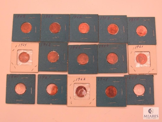 Group of (17) Assorted mixed Foreign Coins