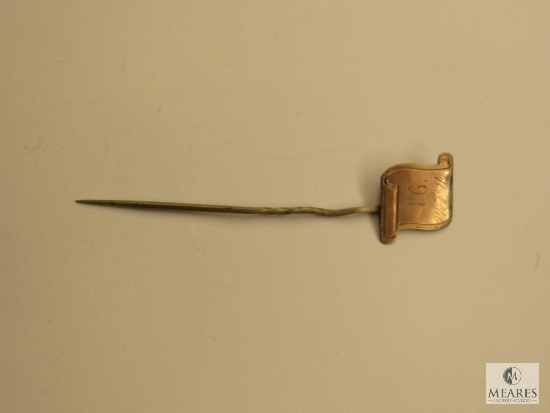 Stick Pin marked Unv of Neb (University of Nebraska) '91 possibly Sterling