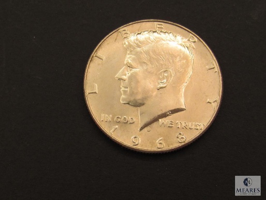 1968 Kennedy Half Dollar - 40% Silver