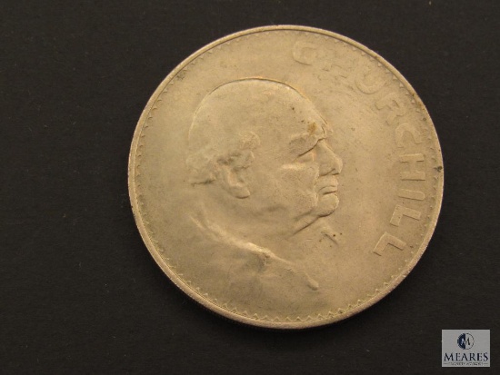 1965 Five-Shilling (1 Crown) Churchill Coin