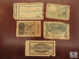 Mixed lot of German Currency Notes