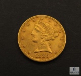 1886 US Liberty Head Five Dollar Gold Piece