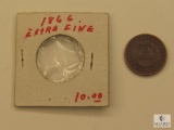 1866 US 2-cent piece