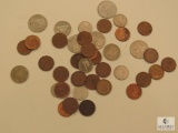 Mixed Lot of assorted Foreign Coins