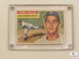 Sandy Koufax Brooklyn Dodgers Baseball Card