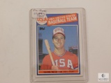 Mark McGwire Pre-Rookie Olympic Team Baseball Card 1984