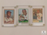 Lot of (3) Hank Aaron Baseball Cards