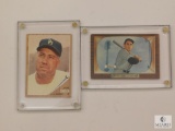 Lot of (2) Vintage Baseball Cards Yogi Berra and Duke Snider