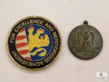 Lot of (2) Military Medallions