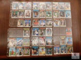 6 Sheets of Mixed Baseball Cards