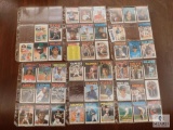 6 Sheets of Mixed Baseball Cards