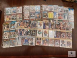 9 Sheets of Mixed Baseball & Basketball Cards